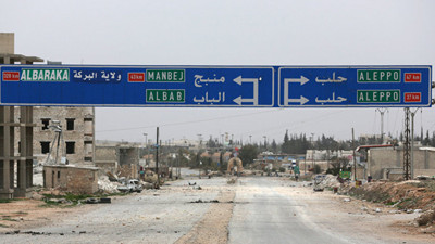 Suriye ordusu Menbiç'e girdi