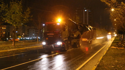 Suriye sınırına askeri sevkiyat