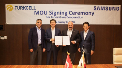 Turkcell ve Samsung 5G için birlikte çalışacak