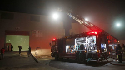 CNR'da yangın çıktı