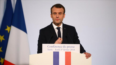 Macron: Suriye'de kimyasal silah kullanıldığı kanıtlanırsa vururuz