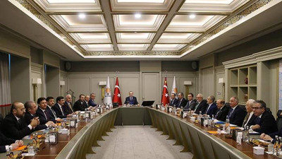 Erdoğan, Uyum Komisyonu üyeleriyle bir araya geldi