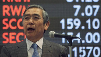 Kuroda, yeniden BOJ başkanlığına atandı