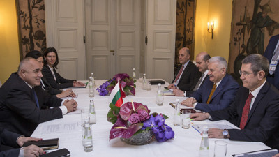 Yıldırım, Bulgaristan Başbakanı Borisov ile görüştü
