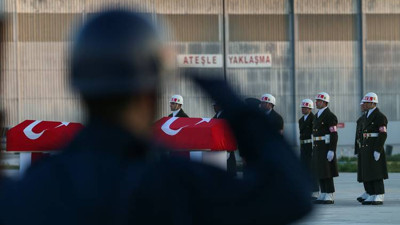 Şehit pilotlar törenle memleketlerine uğurlandı