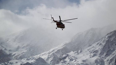 Düşen uçağın enkazı bulundu