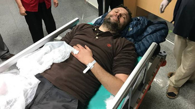 AA muhabiri Afrin'de yaralandı