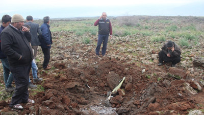 Kırıkhan'a top mermili saldırı