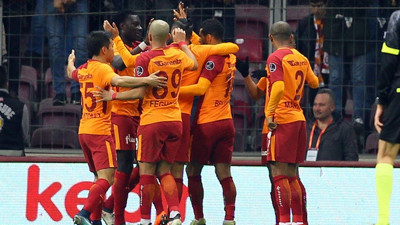Galatasaray'dan bol gollü galibiyet