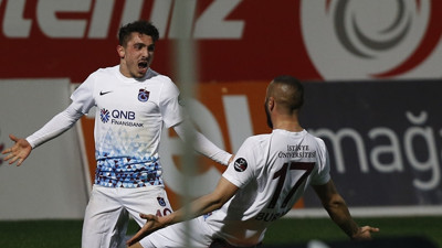Trabzonspor geriye düştüğü maçtan galip ayrıldı