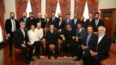 Sanatçılar Erdoğan'ın doğum gününü kutladı