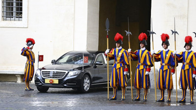 Cumhurbaşkanı Erdoğan Vatikan’da