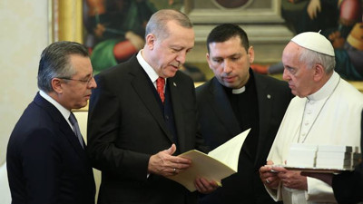 59 yıl sonra Vatikan'a ilk ziyaret