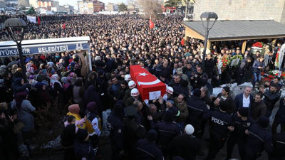 Şehit Teğmen'i binlerce kişi uğurladı