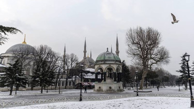 Kar, İstanbul'u terk ediyor