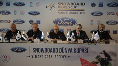 Ford Snowboard Dünya Kupası 3. kez Erciyes'te