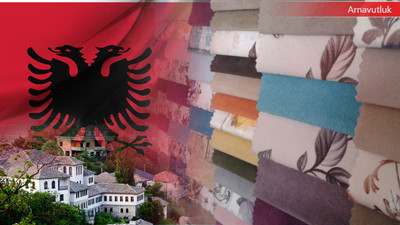 Arnavut firma ev tekstili kumaşları ithal edecek