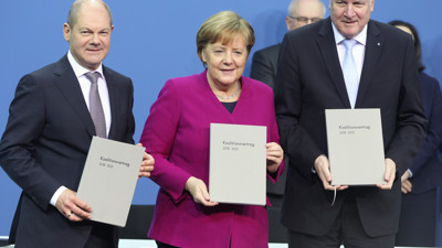 Almanya'da koalisyon hükümeti kuruldu