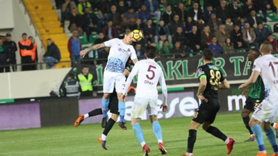 Trabzonspor 3 puanı 3 golle aldı