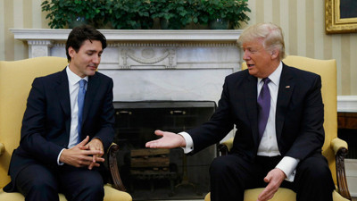 Trump, Kanada ile ticaret açığını bilmiyormuş