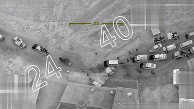 Afrin’de halk ilçe merkezinden böyle kaçıyor