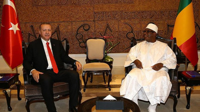Erdoğan, Mali Cumhurbaşkanı ile görüştü