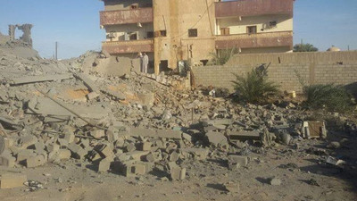 Libya'da aidiyeti belli olmayan uçakla saldırı: 2 ölü