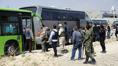 Suriyeli muhalifler Doğu Guta'dan çekiliyor