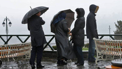 İstanbul'da sağanak ve dolu etkili