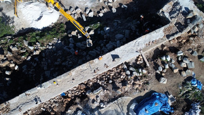 Büyük İskender'in aşamadığı surlar ayağa kaldırılıyor