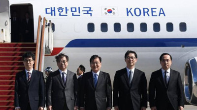 Güney Koreli üst düzey heyet Kuzey Kore'de