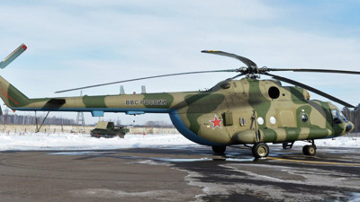 Rusya'da helikopter düştü: En az 5 ölü