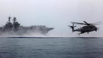 ABD gemileri tatbikat için Doğu Akdeniz'de