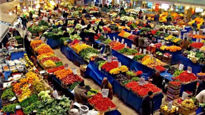 Fakir aileler için sebze pazarı