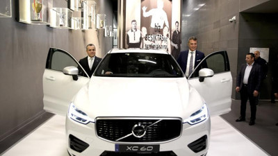 Beşiktaş ile Volvo sponsorluk anlaşması imzaladı