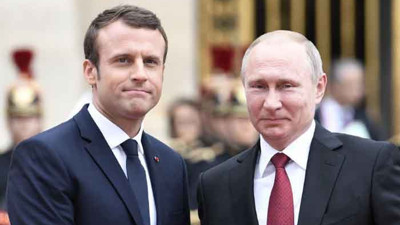 Putin ve Macron, Suriye'yi görüştü