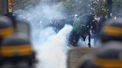 Fransa'da hükümet karşıtı gösteriler