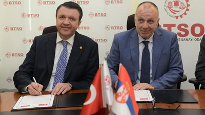 Bursa ile Sırbistan arasındaki ticaret ‘Zirve’ yaptı