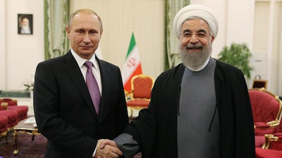 Putin ile Ruhani Suriye'yi görüştü