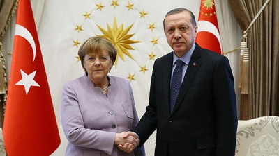 Cumhurbaşkanı Erdoğan ile Merkel Suriye'yi görüştü