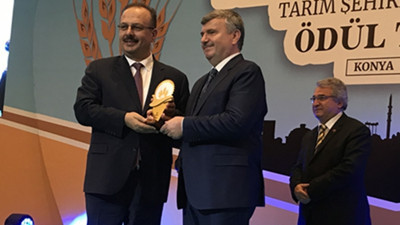 Tarımsal kalkınmayı destekleyen 11 belediyeye ödül