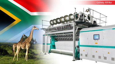 G.Afrikalı müşteri tekstil makineleri satın alacak