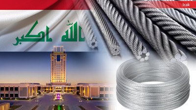 Iraklı müteahhit çelik tel satın alacak