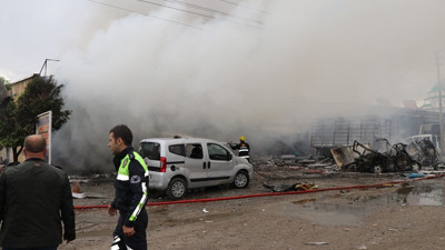 Iğdır Sanayi Sitesi'nde patlama