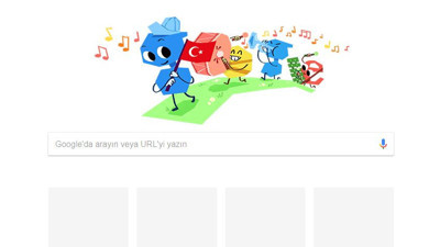 Google'dan 23 Nisan'a özel doodle