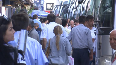 Otogarlarda 1 Mayıs yoğunluğu