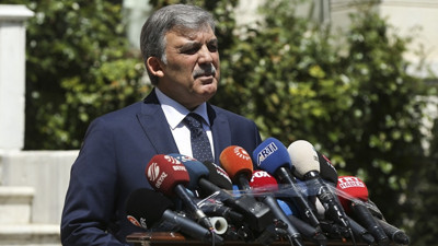 Abdullah Gül'den adaylık açıklaması