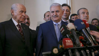 Başbakan, Bahçeli'yi ziyaret etti