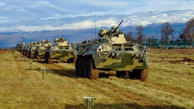 Abhazya ve Rusya tatbikata başladı