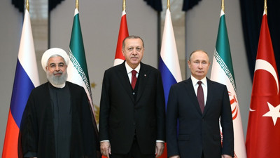 Türkiye, Rusya ve İran'dan ortak Suriye bildirisi